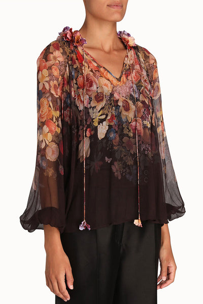 Luminosity Floral Blouse-ZIMMERMANN-Boyds Philadelphia