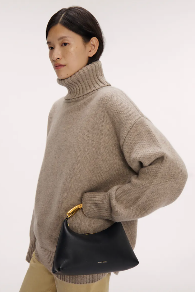 Rhea Metal Handle Bag-Mansur Gavriel-Boyds Philadelphia