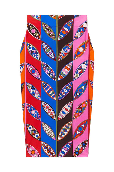 Girandole-Print Pencil Skirt-PUCCI-Boyds Philadelphia