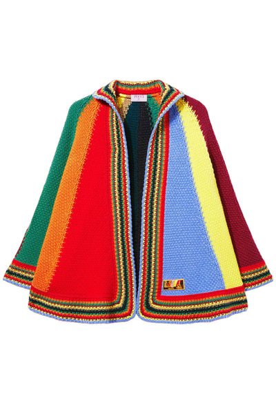 Colorblock Wool Cape-PUCCI-Boyds Philadelphia