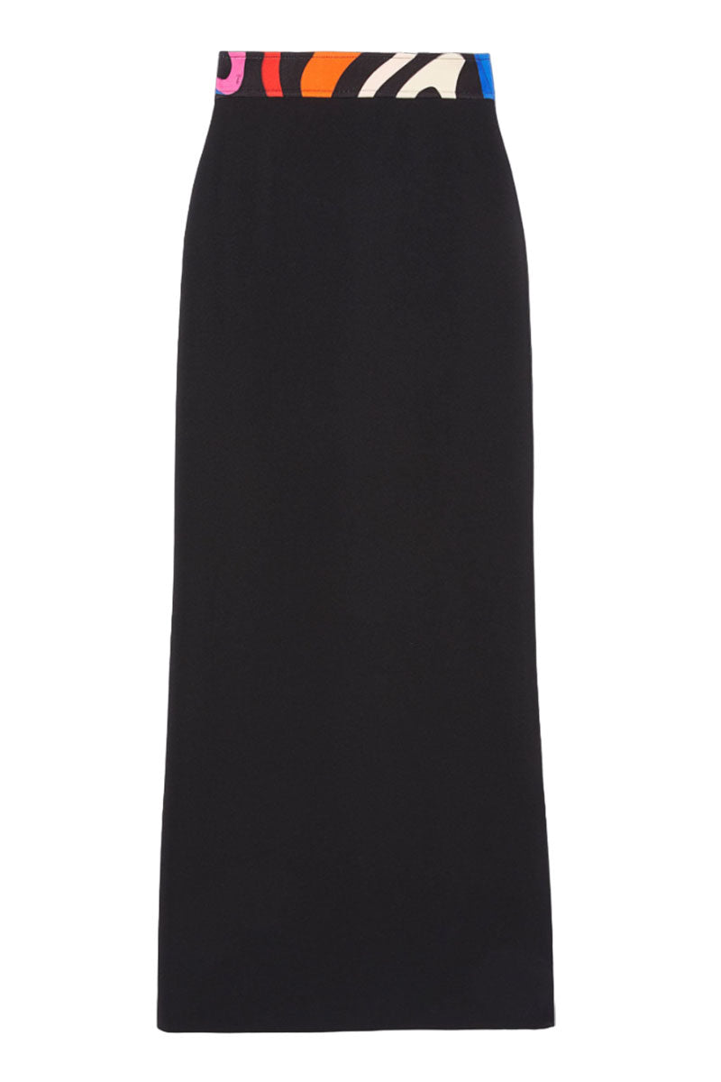 Marmo-Print Long Skirt-PUCCI-Boyds Philadelphia
