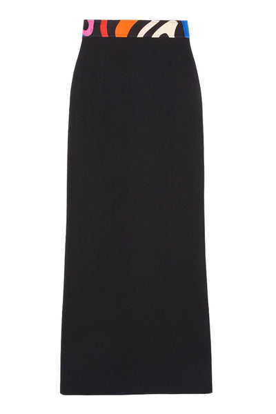 Marmo-Print Long Skirt-PUCCI-Boyds Philadelphia