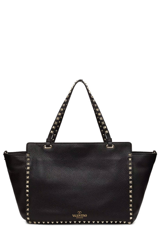 Medium Grainy Rockstud Tote-VALENTINO Garavani-Boyds Philadelphia