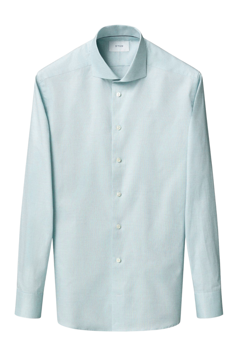 Filo di Scozia Jacquard Knit Shirt-Eton-Boyds Philadelphia