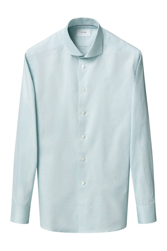 Filo di Scozia Jacquard Knit Shirt