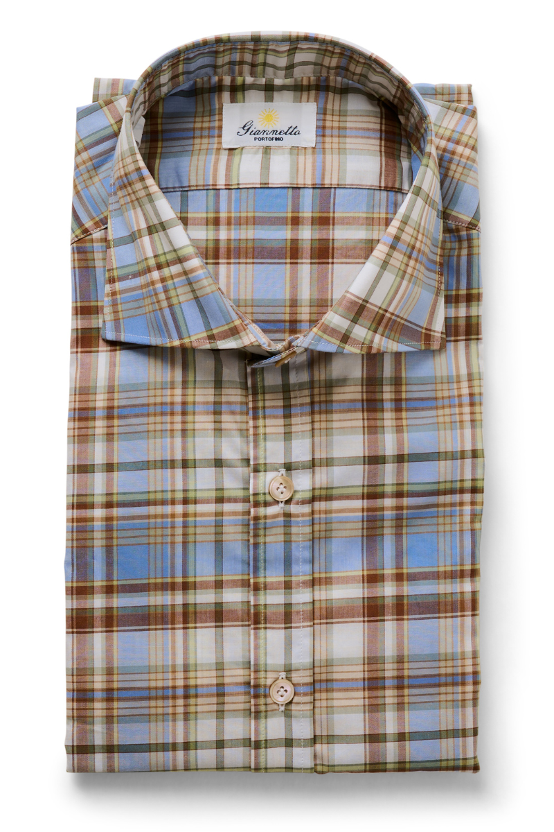 Check Sport Shirt-Giannetto Portofino-Boyds Philadelphia