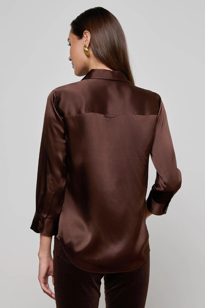 Dani Silk Blouse-L'AGENCE-Boyds Philadelphia