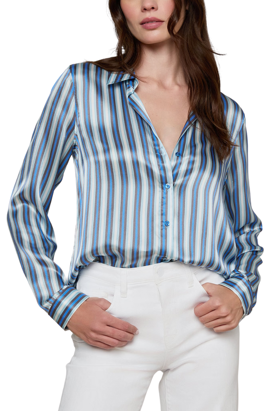 Tyler Silk Blouse-L'AGENCE-Boyds Philadelphia