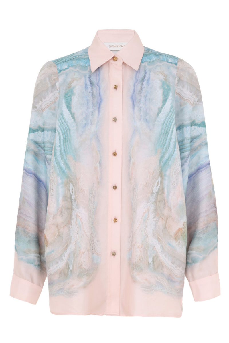 Illuminate Relaxed Shirt-ZIMMERMANN-Boyds Philadelphia