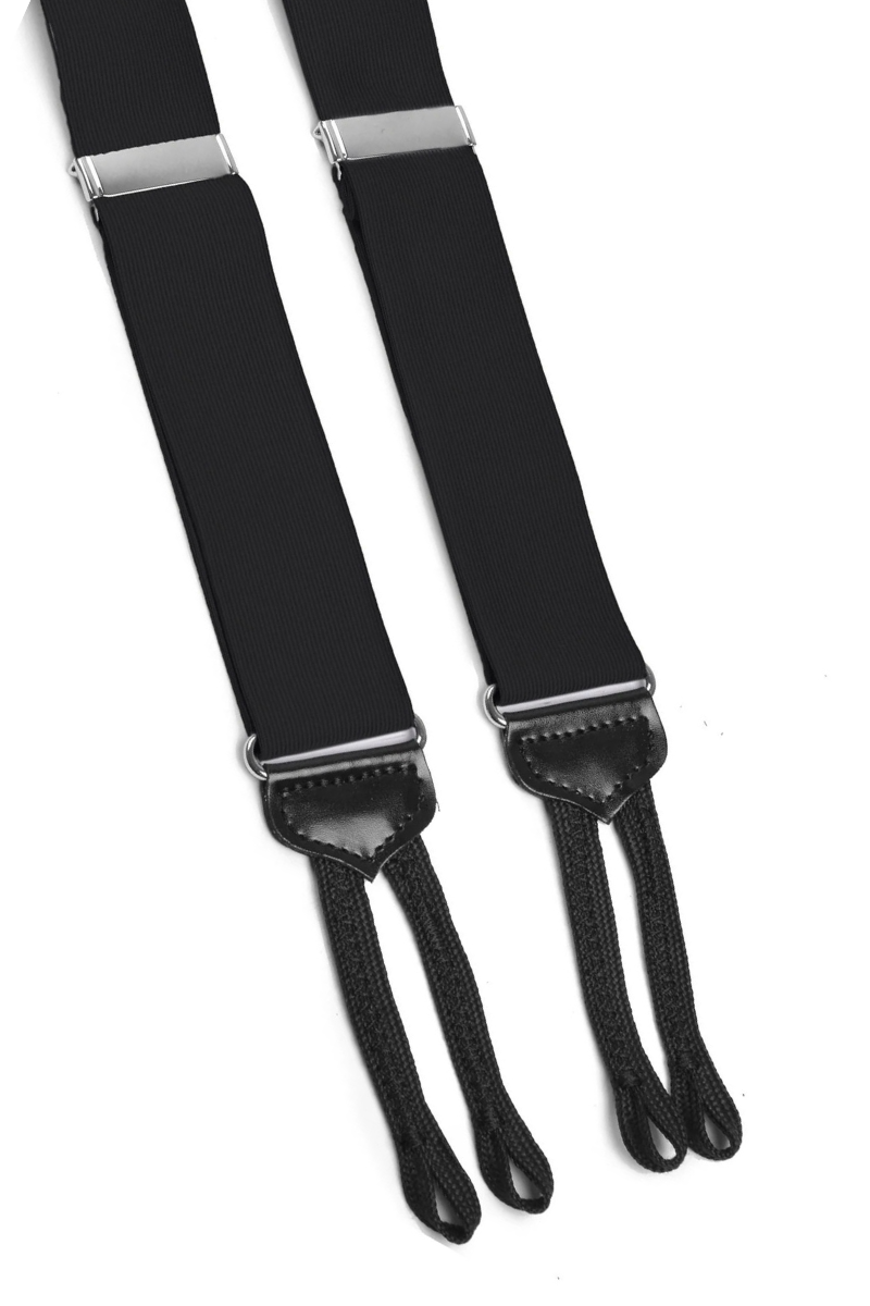 Silk Ribbed Suspenders-DION-Boyds Philadelphia