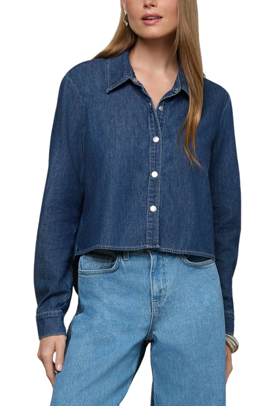 Annette Chambray Shirt-L'AGENCE-Boyds Philadelphia