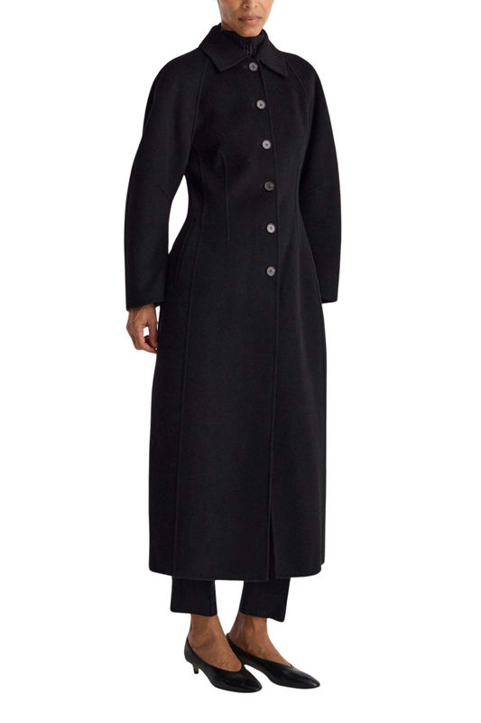 Double-Faced Elongated Sculptural Coat