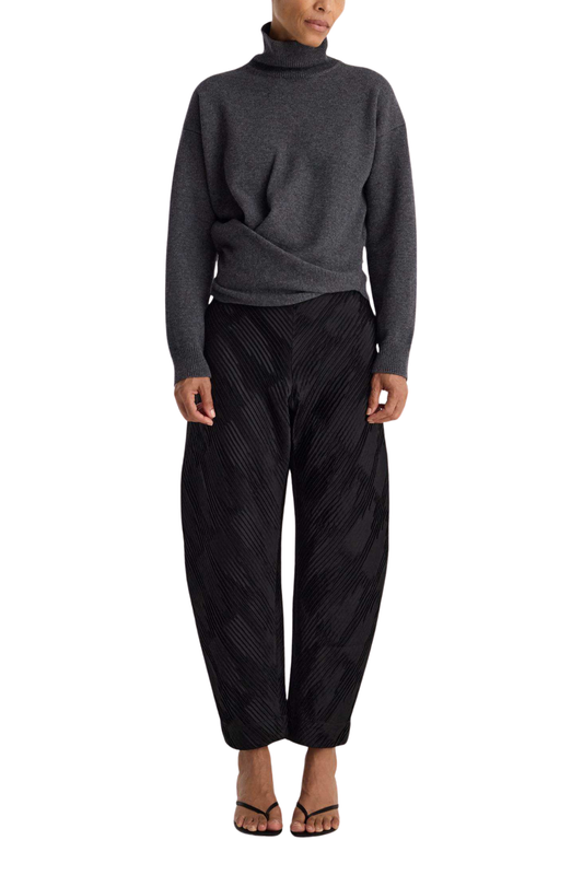 Sculptural Turtleneck