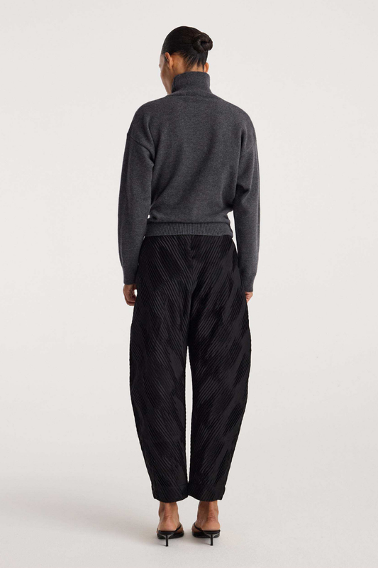 Sculptural Turtleneck