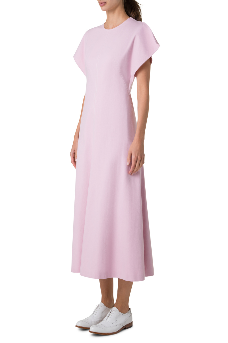 Stretch Denim Dress, Pale Pink / 12 Stretch Denim Dress, Pale Pink / 12