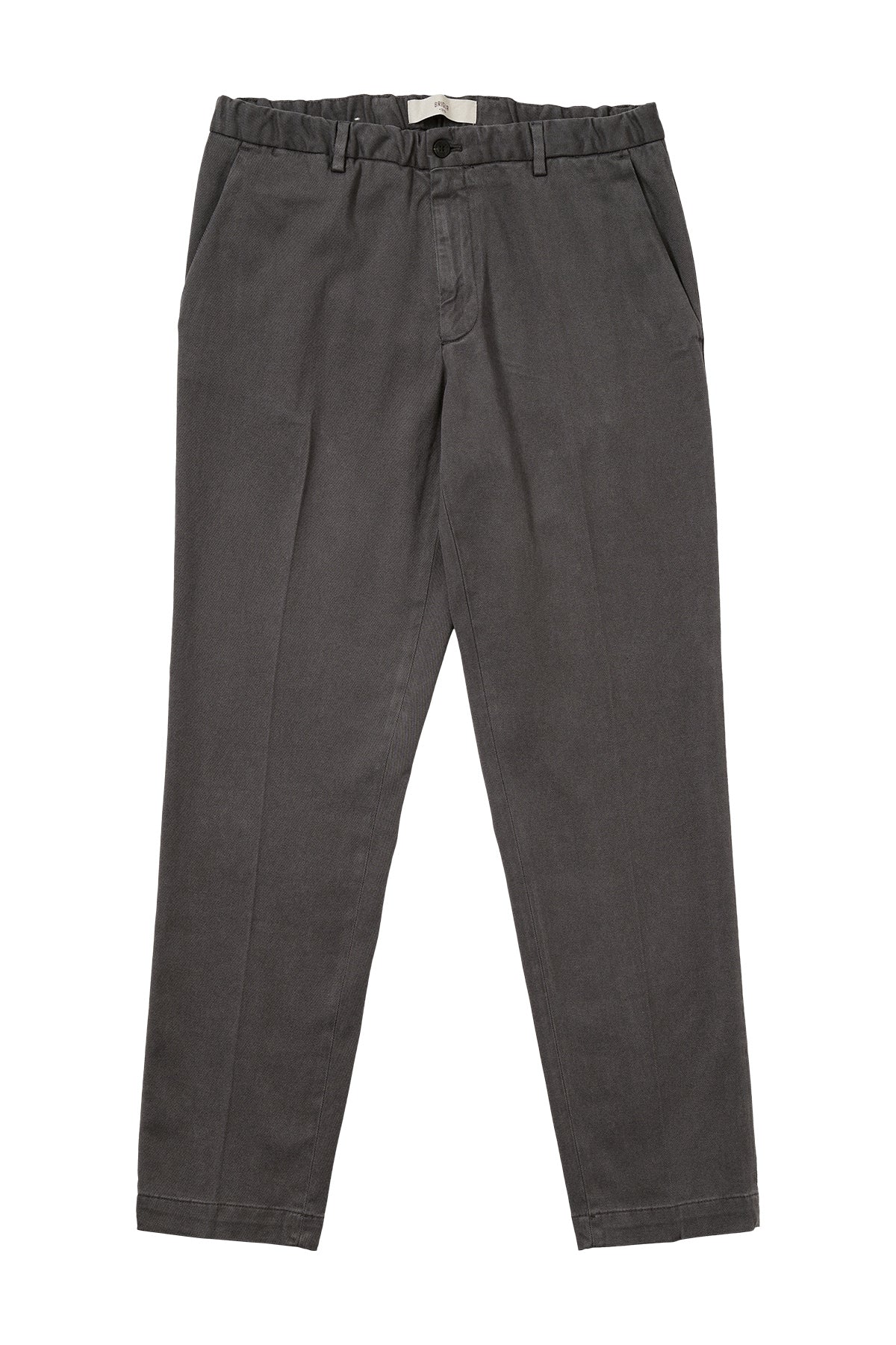 Cotton Blend Pant with Elastic Waistband