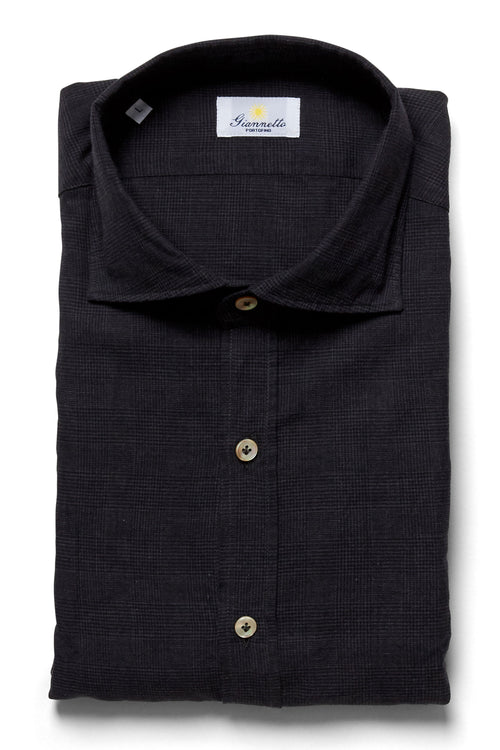 Brushed Cotton Check Shirt view 1