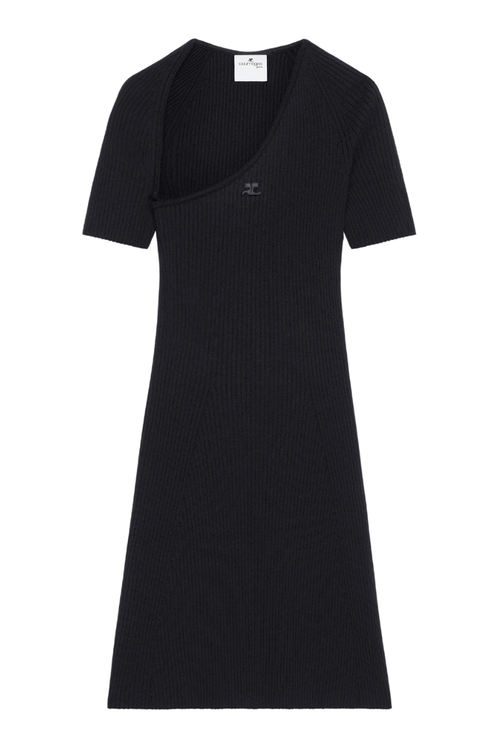 Mini Slash Rib Knit Dress by Courrèges – Boyds