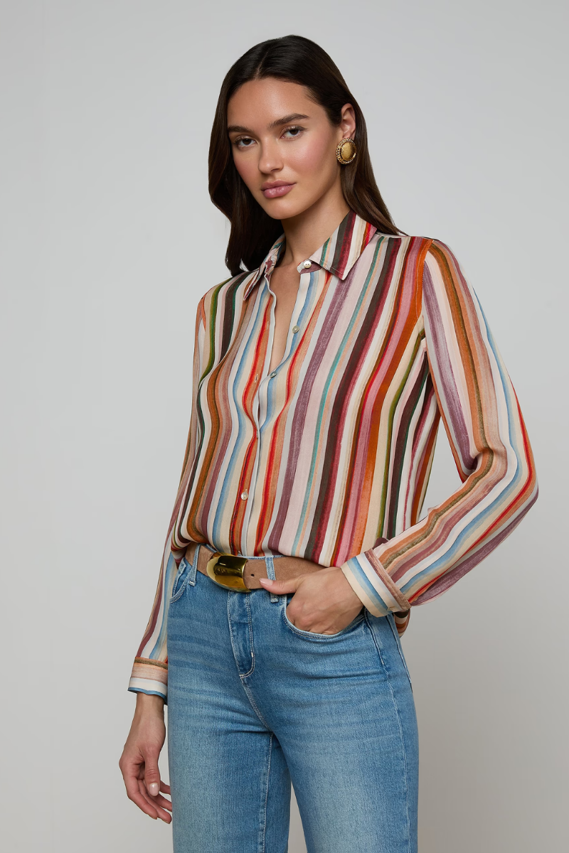 Nina Blouse-L'AGENCE-Boyds Philadelphia