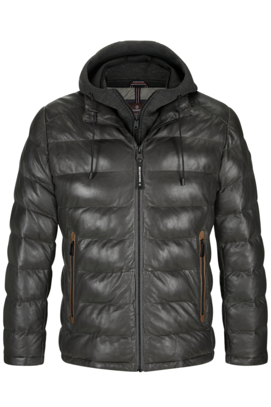 Callisto Leather Bomber Jacket-MILESTONE-Boyds Philadelphia