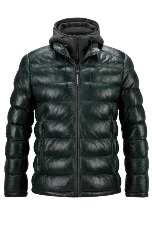 Callisto Leather Bomber Jacket-MILESTONE-Boyds Philadelphia