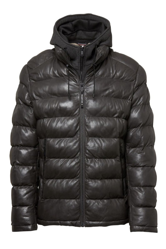 Callisto Leather Bomber Jacket-MILESTONE-Boyds Philadelphia