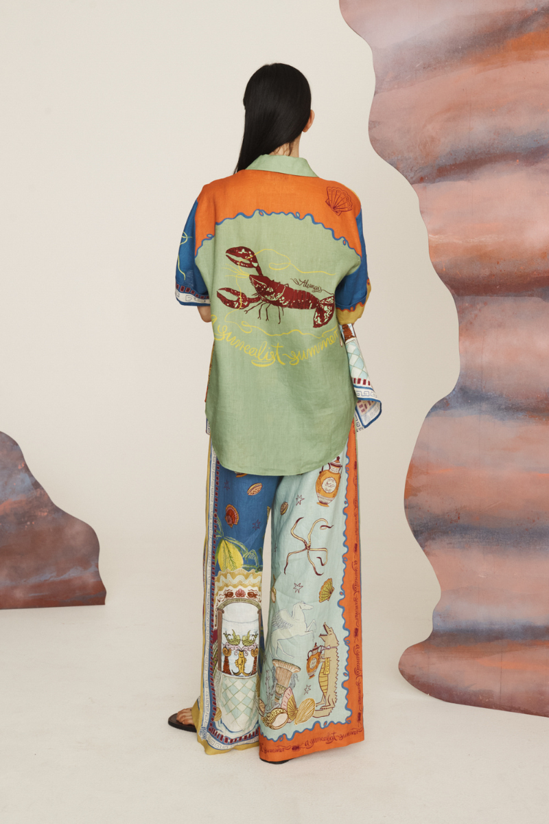 Surrealist Summer Pant-ALEMAIS-Boyds Philadelphia