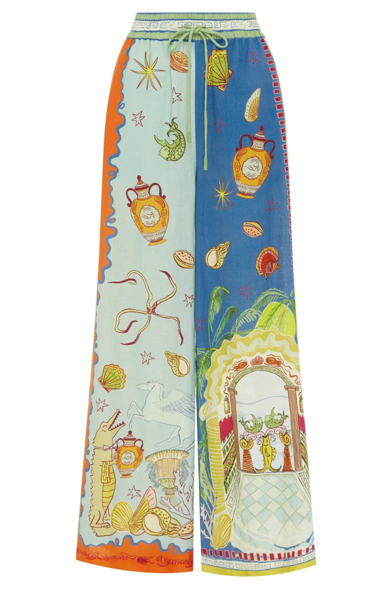 Surrealist Summer Pant-ALEMAIS-Boyds Philadelphia