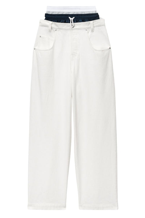Alexander Wang White Pre-Styled Jeans