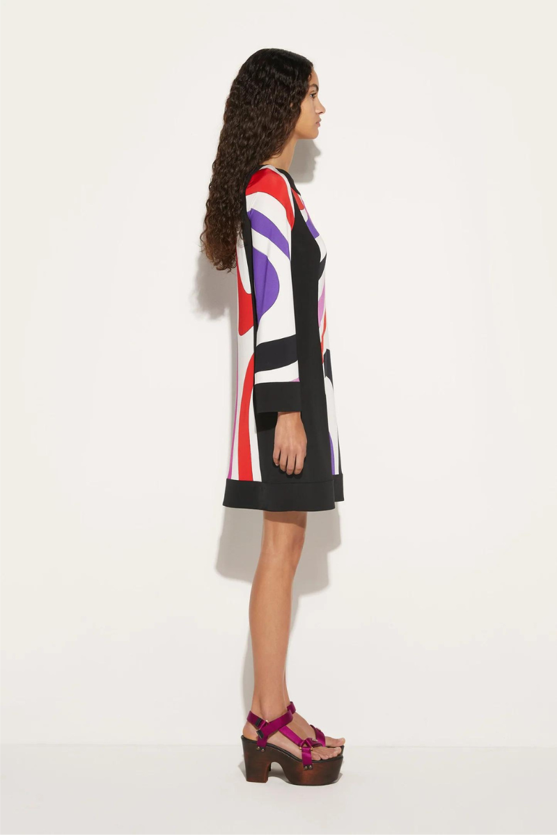 Marmo-Print Mini Dress-PUCCI-Boyds Philadelphia