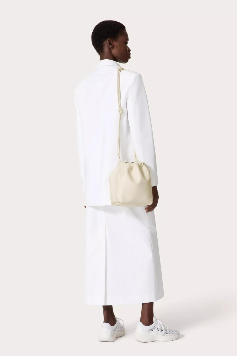 VLogo Pouf Leather Pouch by VALENTINO Garavani – Boyds VLogo Pouf Leather Pouch by VALENTINO Garavani – Boyds