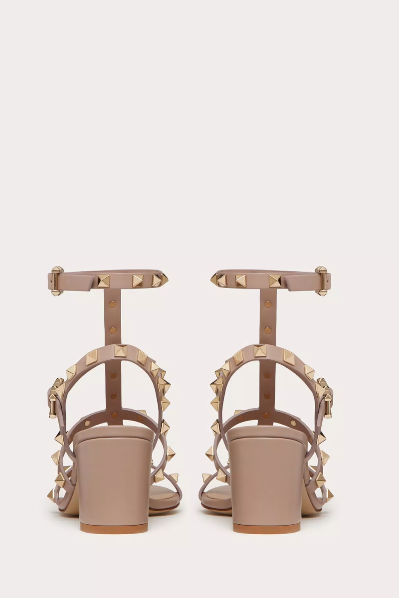 Rockstud Ankle Strap Sandal-VALENTINO Garavani-Boyds Philadelphia