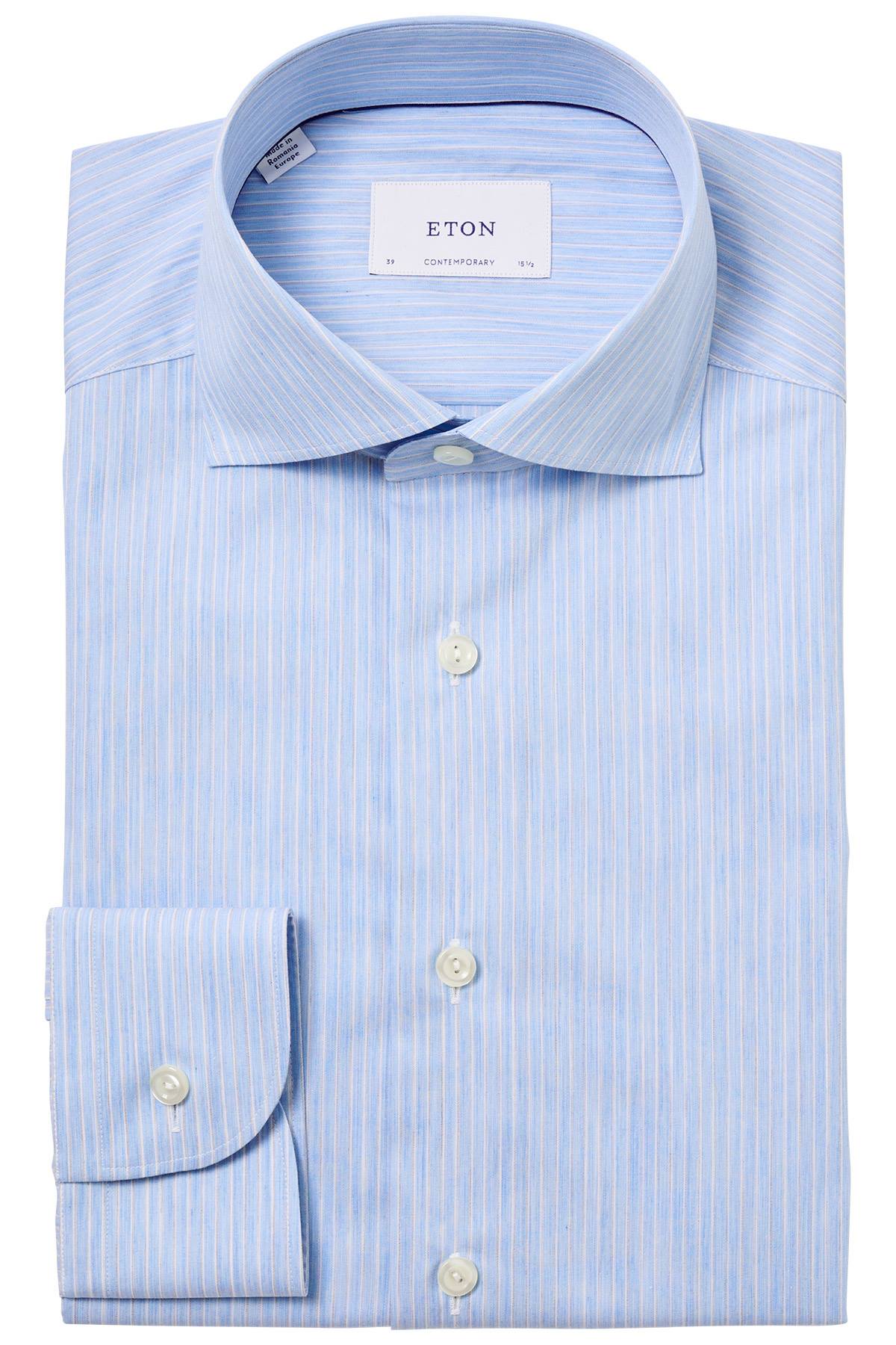 Signature Contemporary Fit Twill Shirt-Eton-Boyds Philadelphia