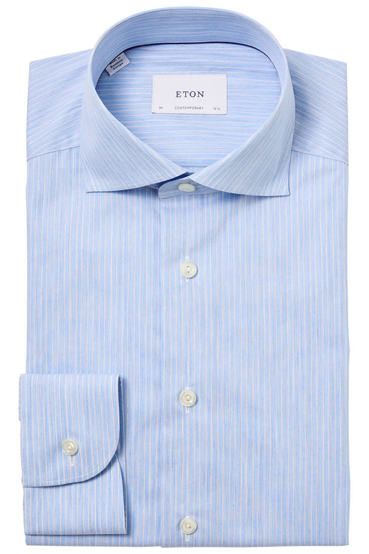 Signature Contemporary Fit Twill Shirt-Eton-Boyds Philadelphia