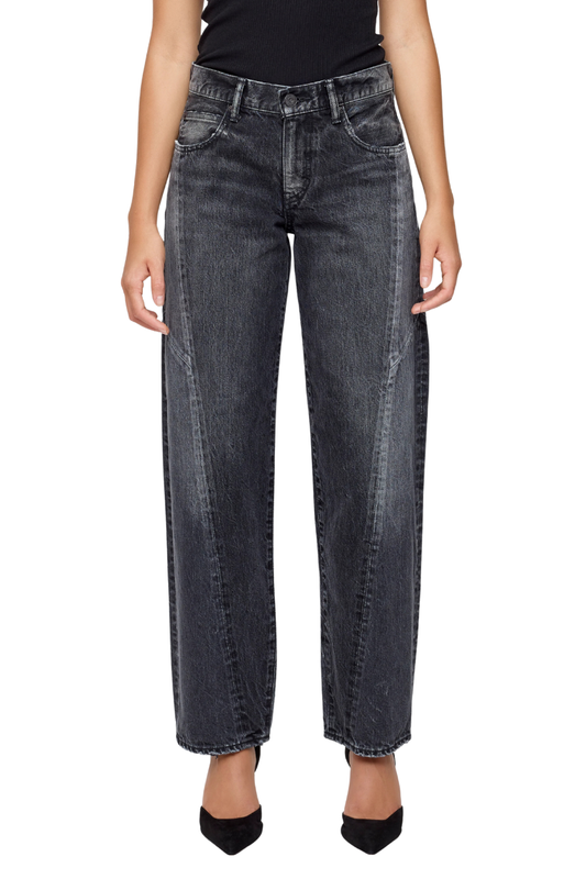 Largo Remake Wide Tapered Jeans-MOUSSY-Boyds Philadelphia