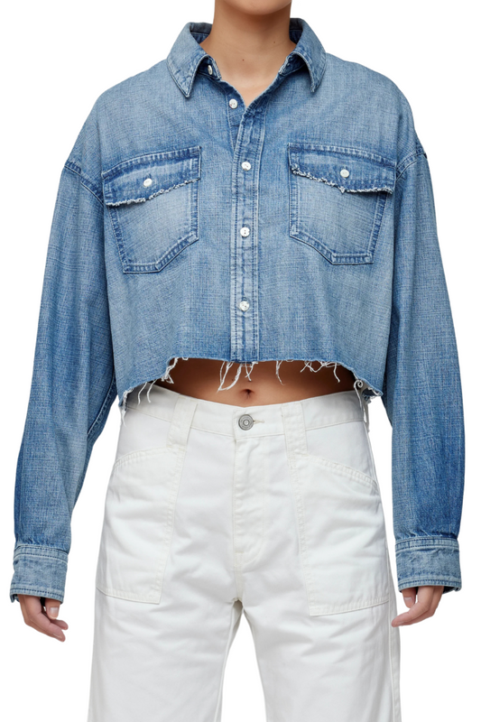 Manorhaven Cropped Shirt-MOUSSY-Boyds Philadelphia