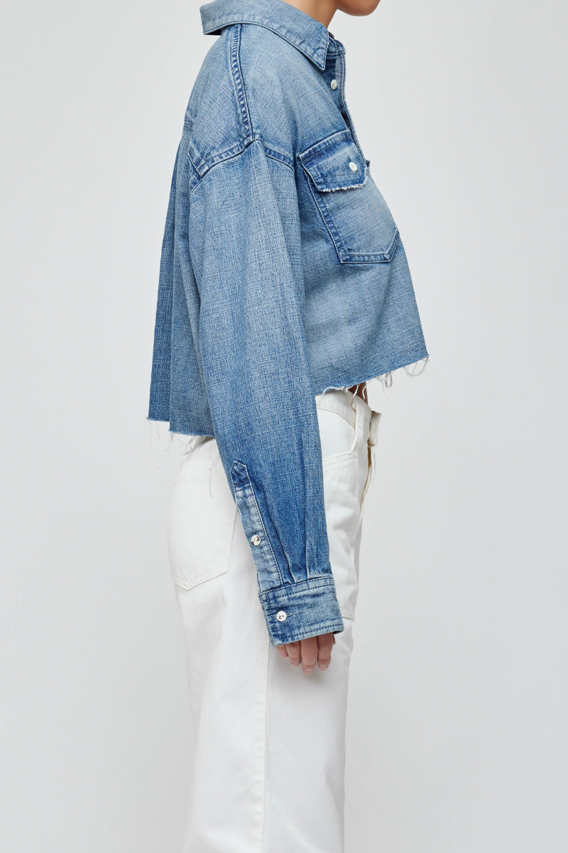Manorhaven Cropped Shirt-MOUSSY-Boyds Philadelphia