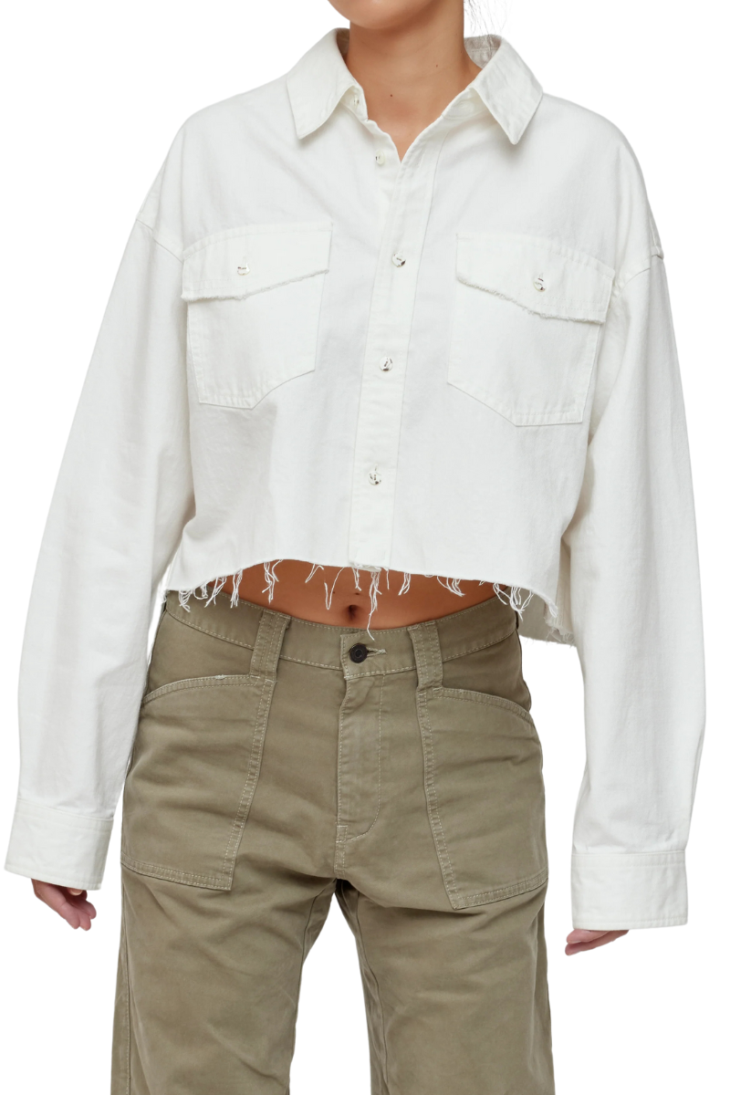 Bayport Cropped Shirt-MOUSSY-Boyds Philadelphia