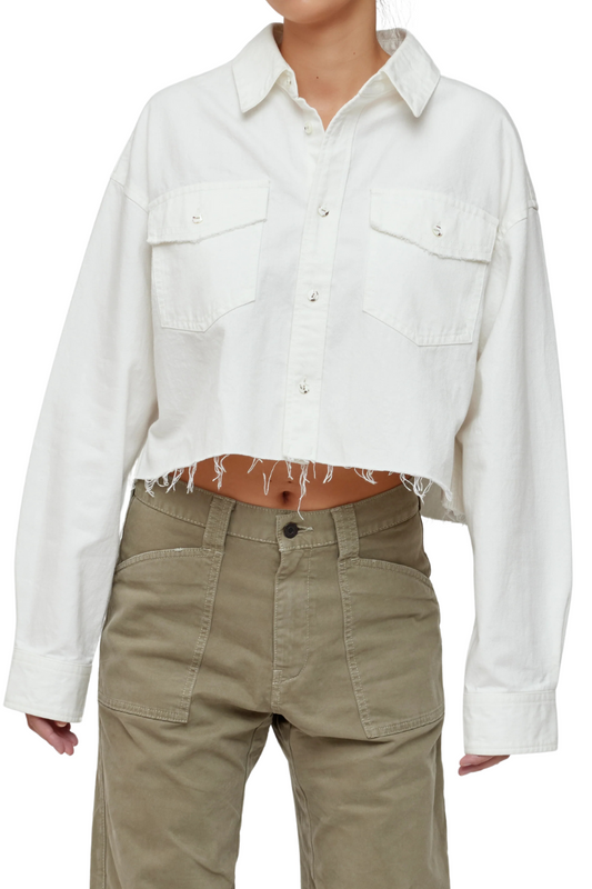 Bayport Cropped Shirt-MOUSSY-Boyds Philadelphia