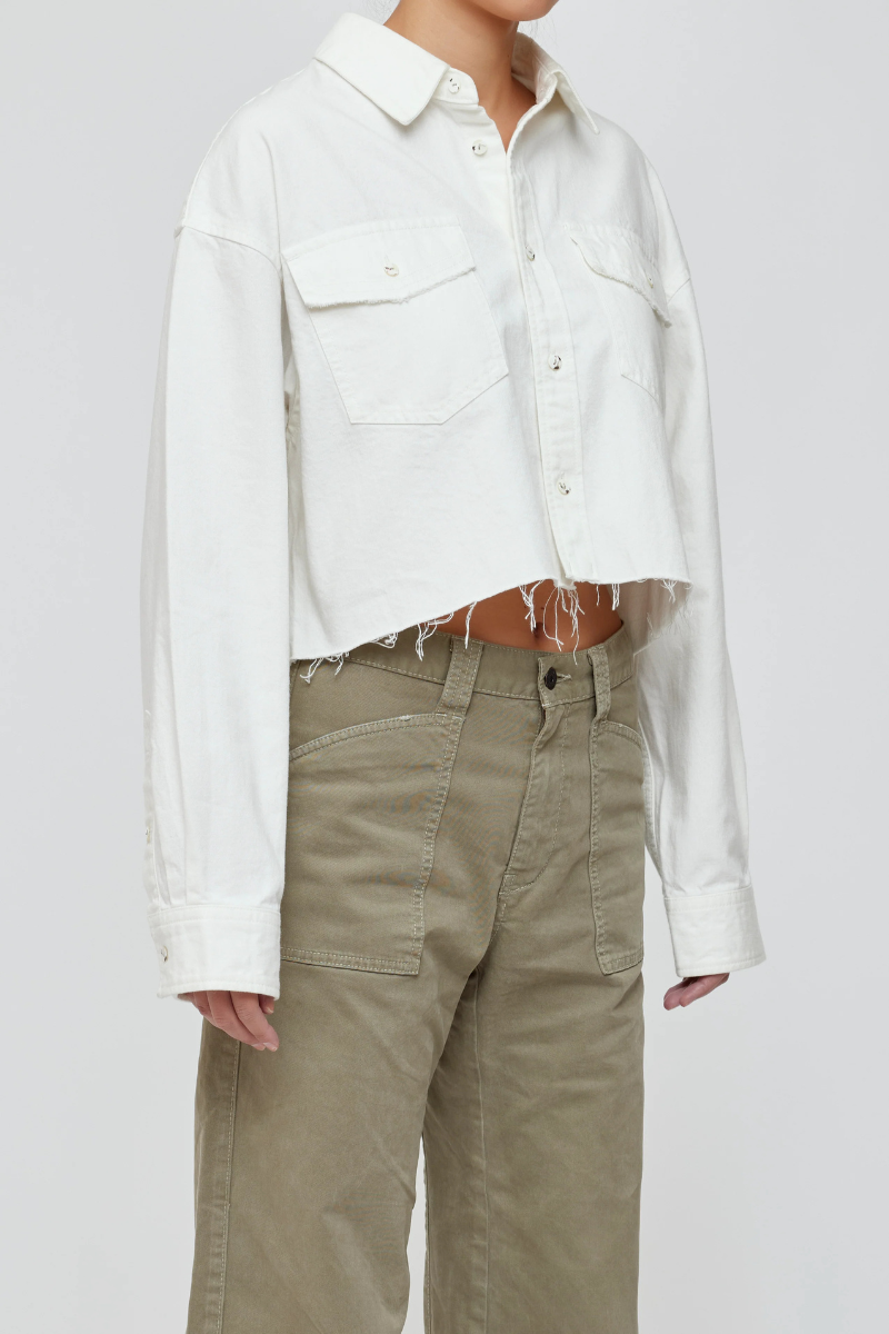 Bayport Cropped Shirt-MOUSSY-Boyds Philadelphia