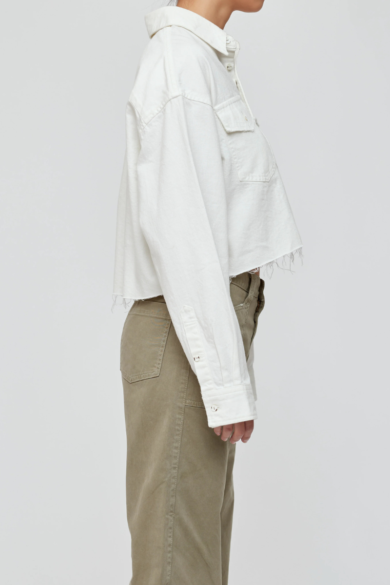 Bayport Cropped Shirt-MOUSSY-Boyds Philadelphia