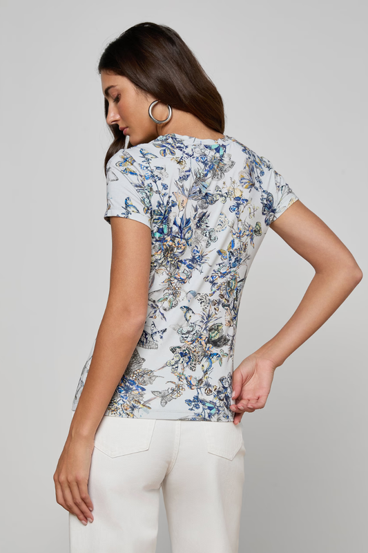 Ressi Fitted Tee-L'AGENCE-Boyds Philadelphia
