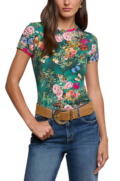 Ressi Fitted Tee by L'AGENCE
