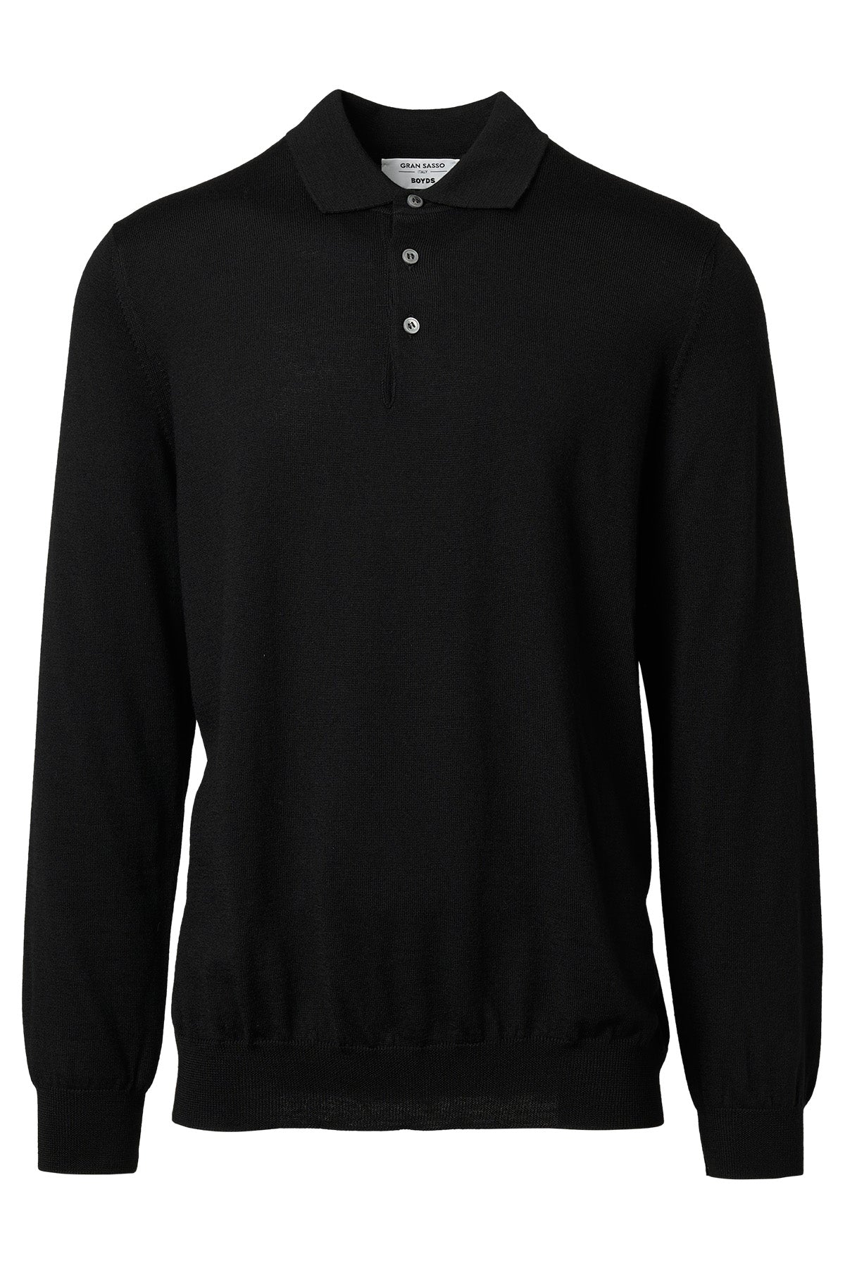 Wool L/S Polo