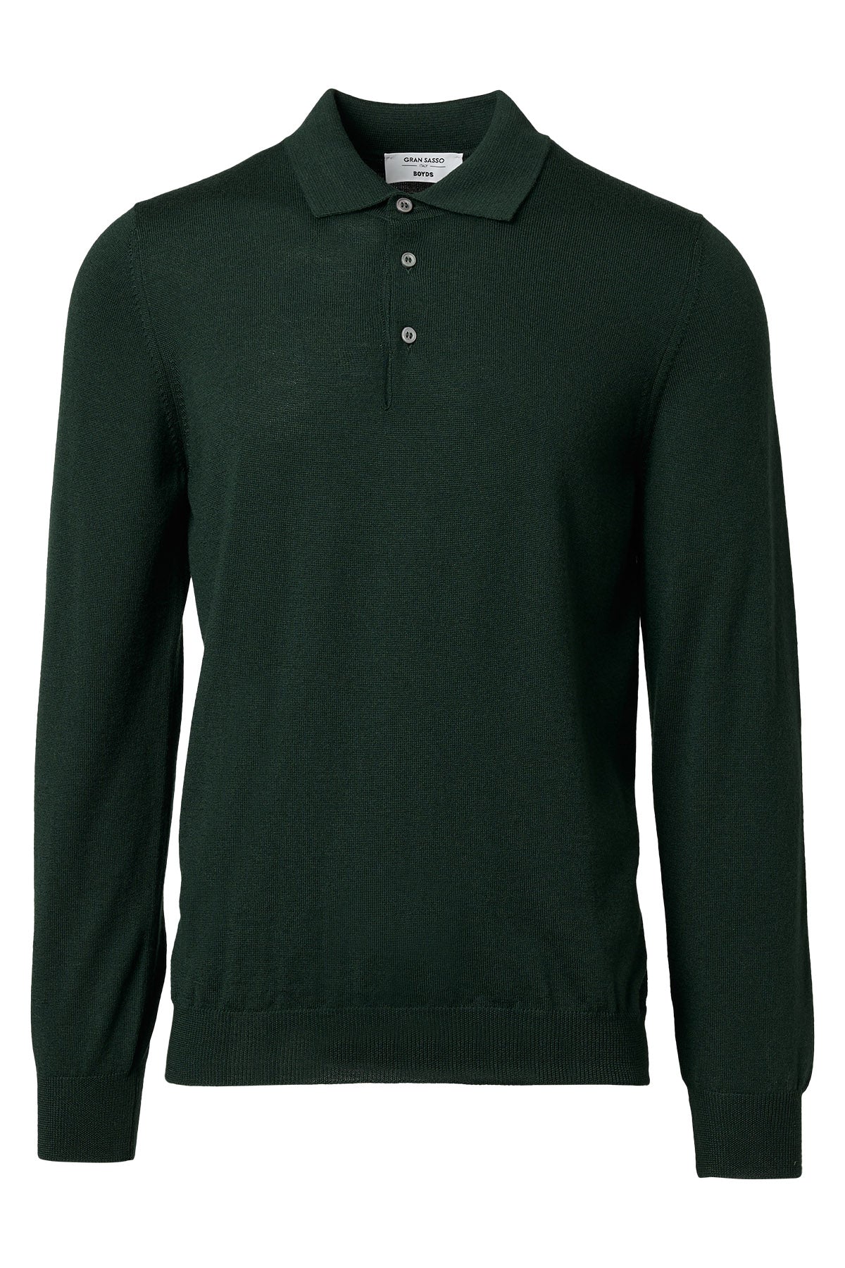 Wool L/S Polo
