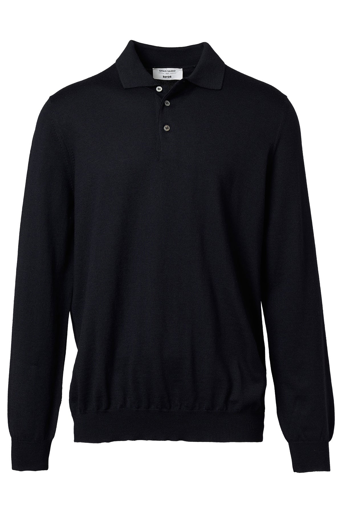 Wool L/S Polo
