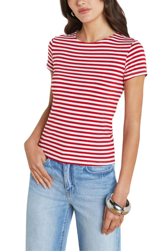 Ressi Fitted Tee-L'AGENCE-Boyds Philadelphia