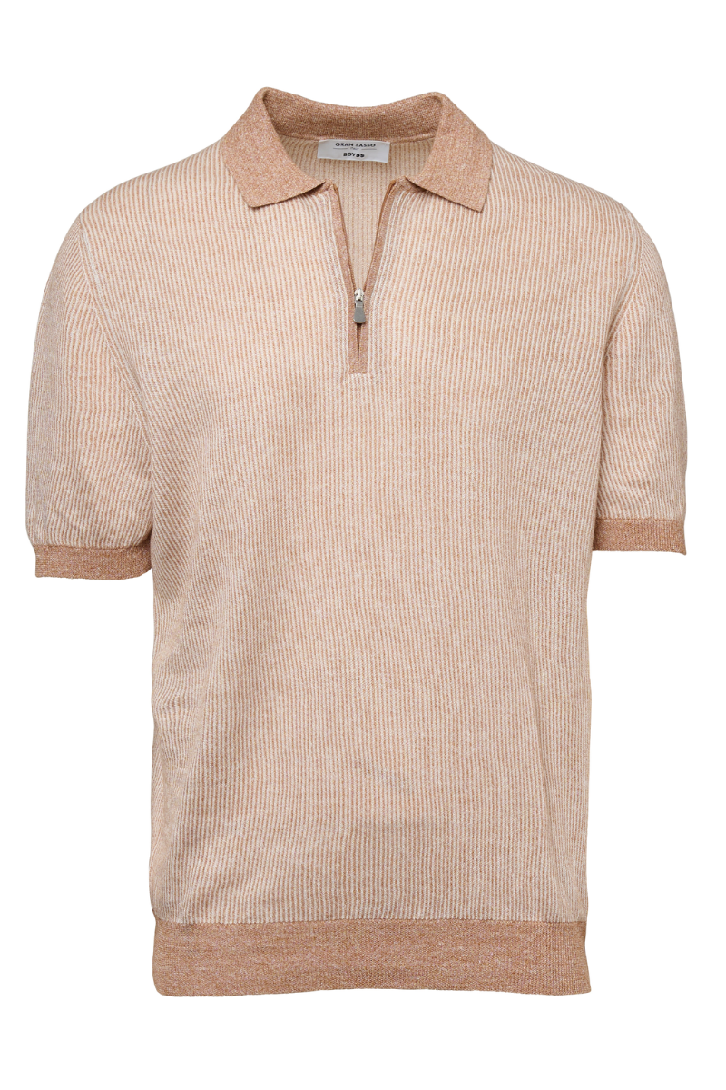 Tennis 1/4 Zip Polo-Gran Sasso-Boyds Philadelphia