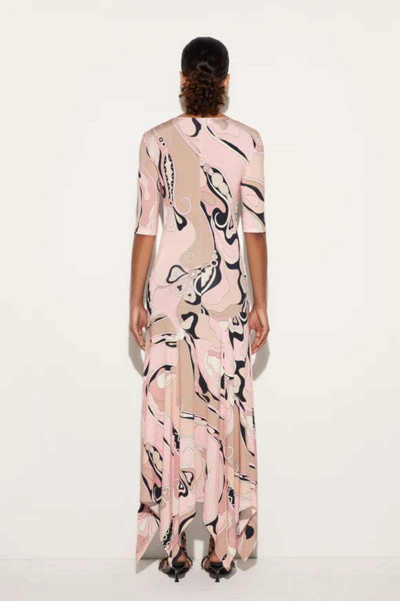 Orchidee Print Long Dress by PUCCI Orchidee Print Long Dress by PUCCI