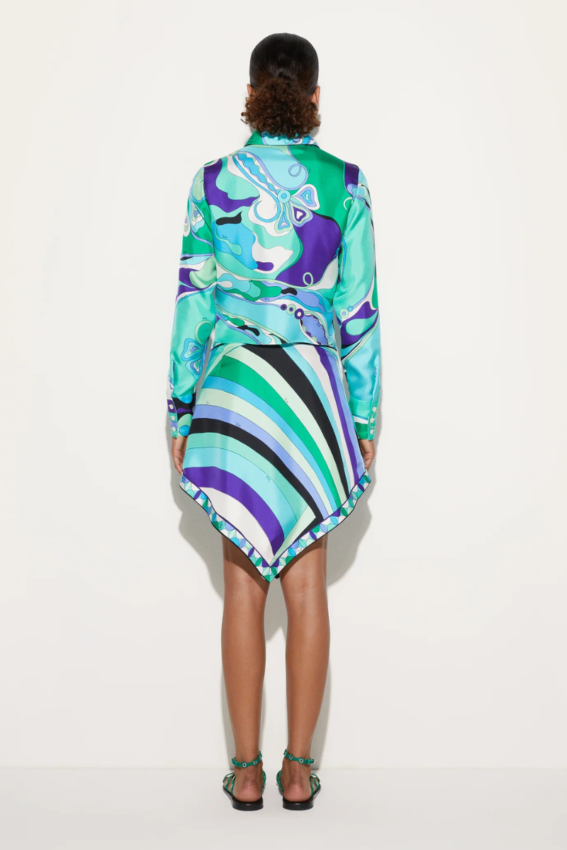 Iride Print Skirt-PUCCI-Boyds Philadelphia